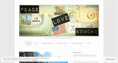 Desktop Screenshot of peacelovekimchi.com